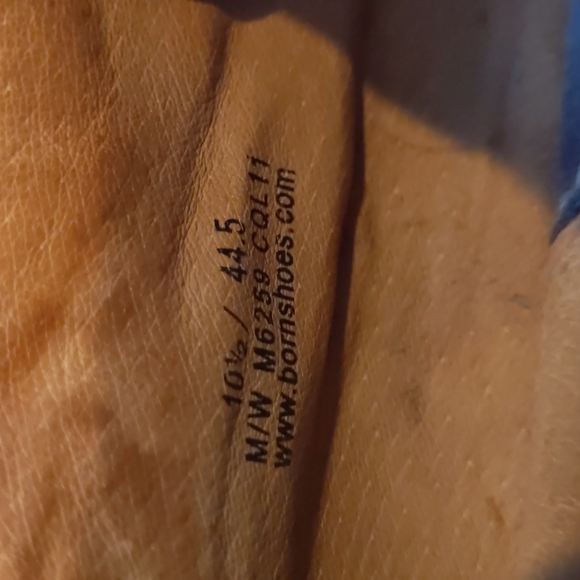 Born Men's 10.5 Brown Leather Oxfords Lace-Up Comfort Shoes M6259 CQH12 - Picture 6 of 6